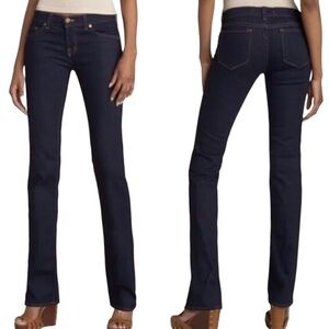 J Brand 914 Ink dark wash straight skinny jeans Sz 24